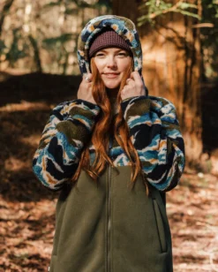 Women's Nestling Polar-Lined Sherpa Fleece