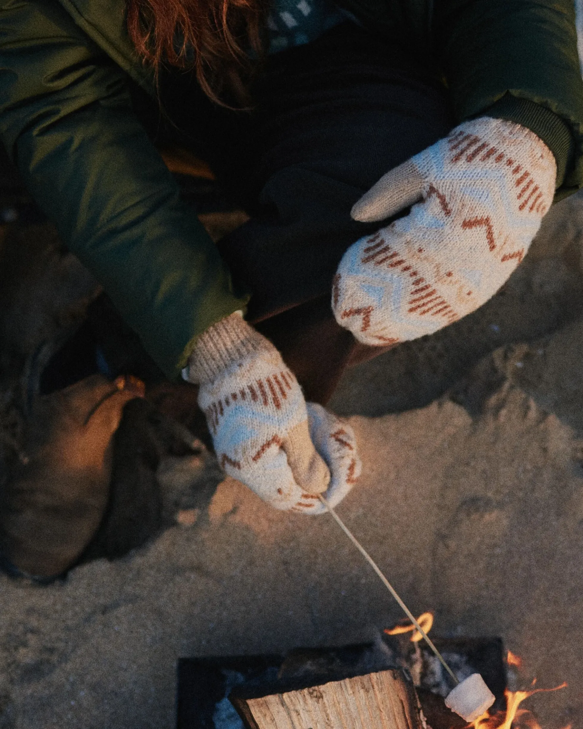 Women's Nettle Fleece Lined Mittens