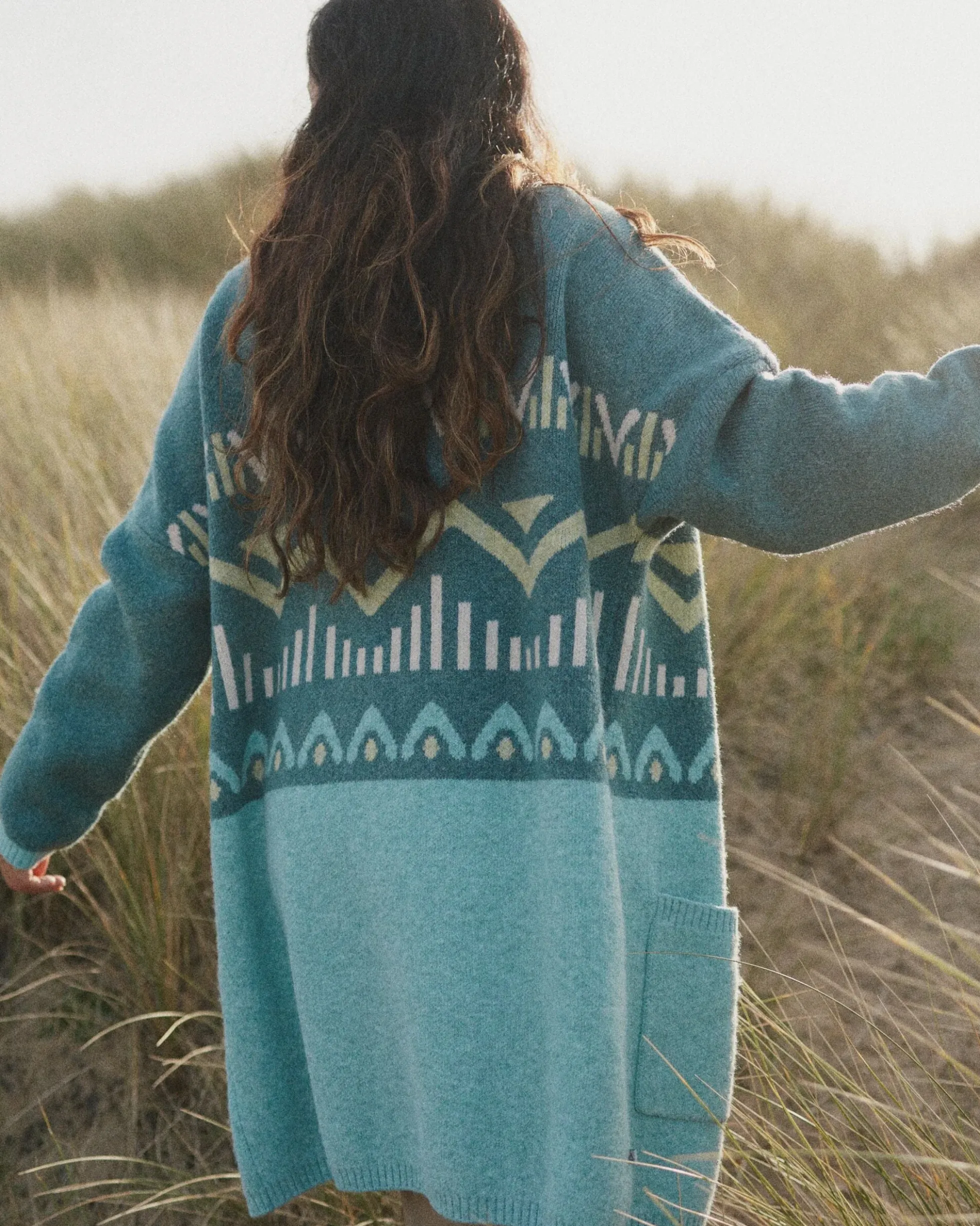 Women's Nettle Knitted Cardigan