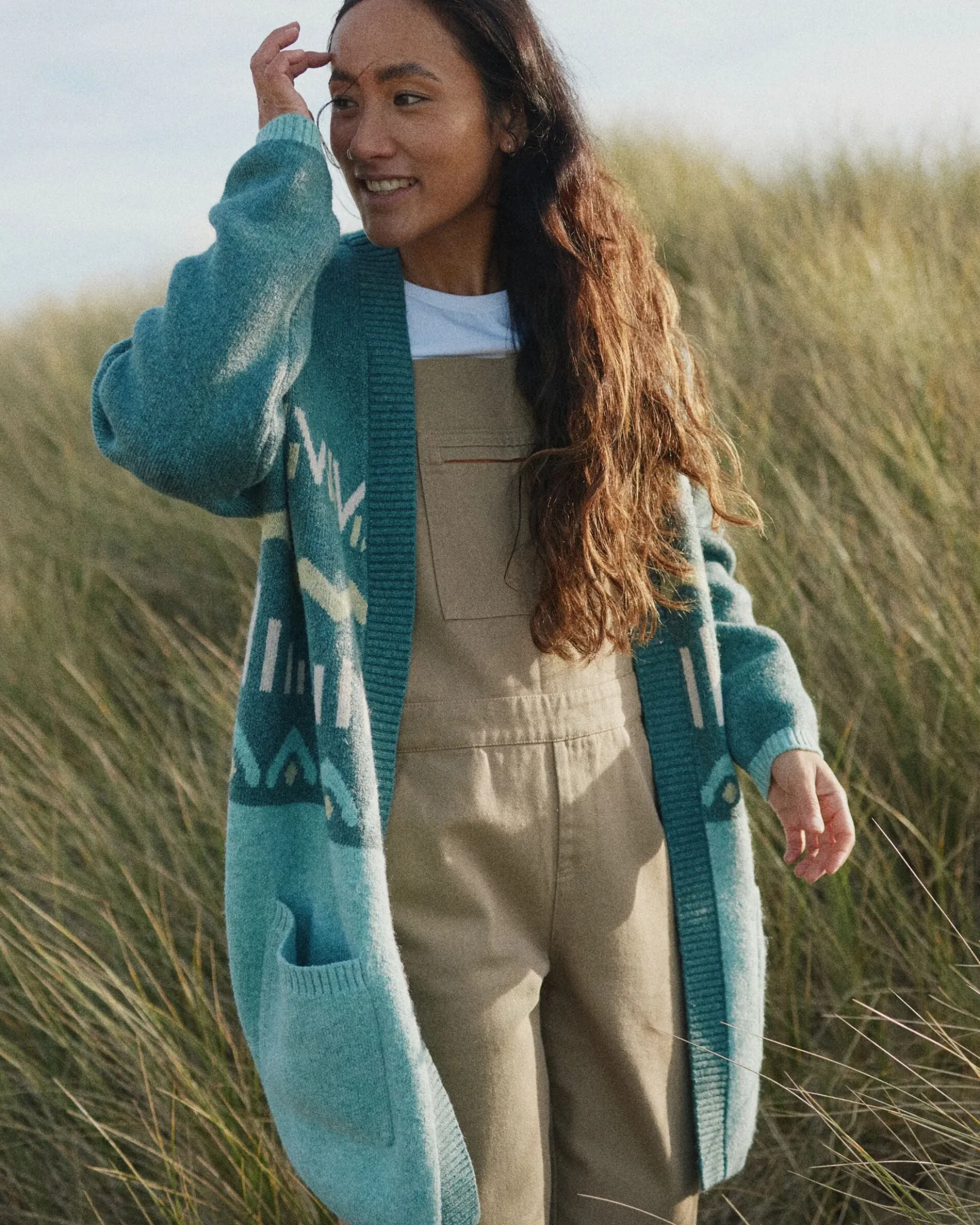 Women's Nettle Knitted Cardigan