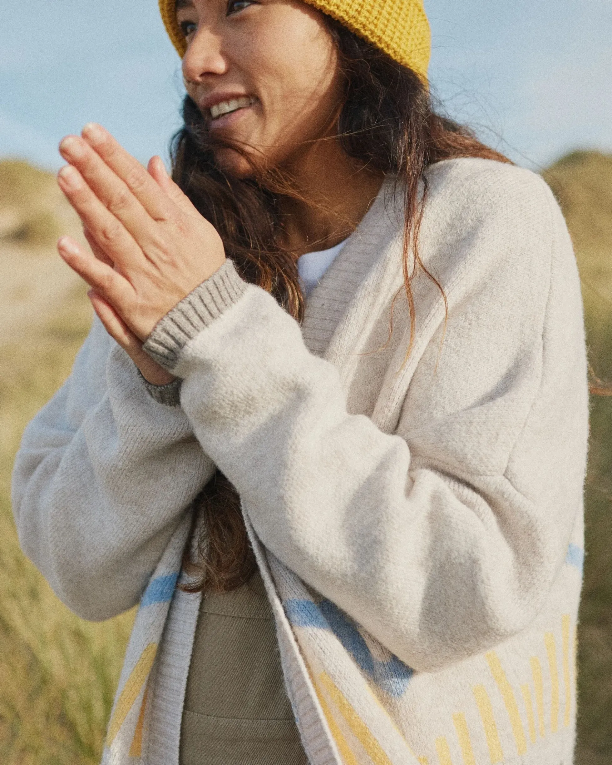 Women's Nettle Knitted Cardigan