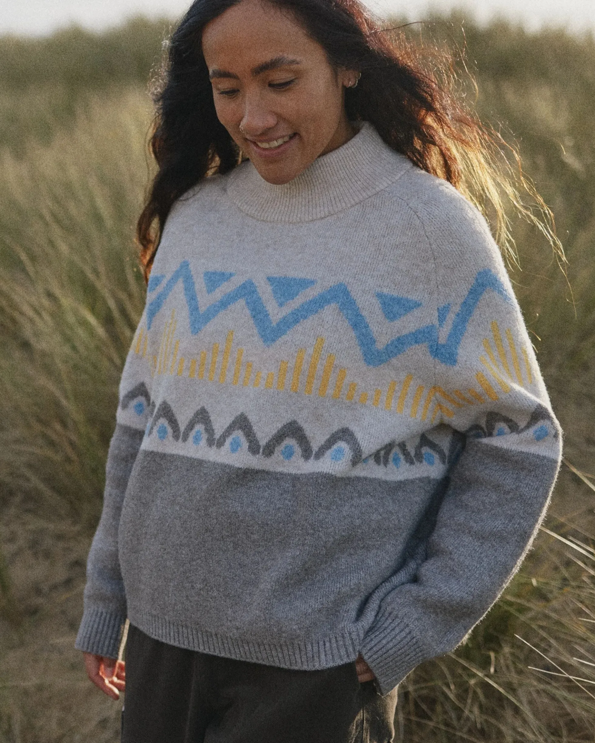 Women's Nettle Knitted Jumper
