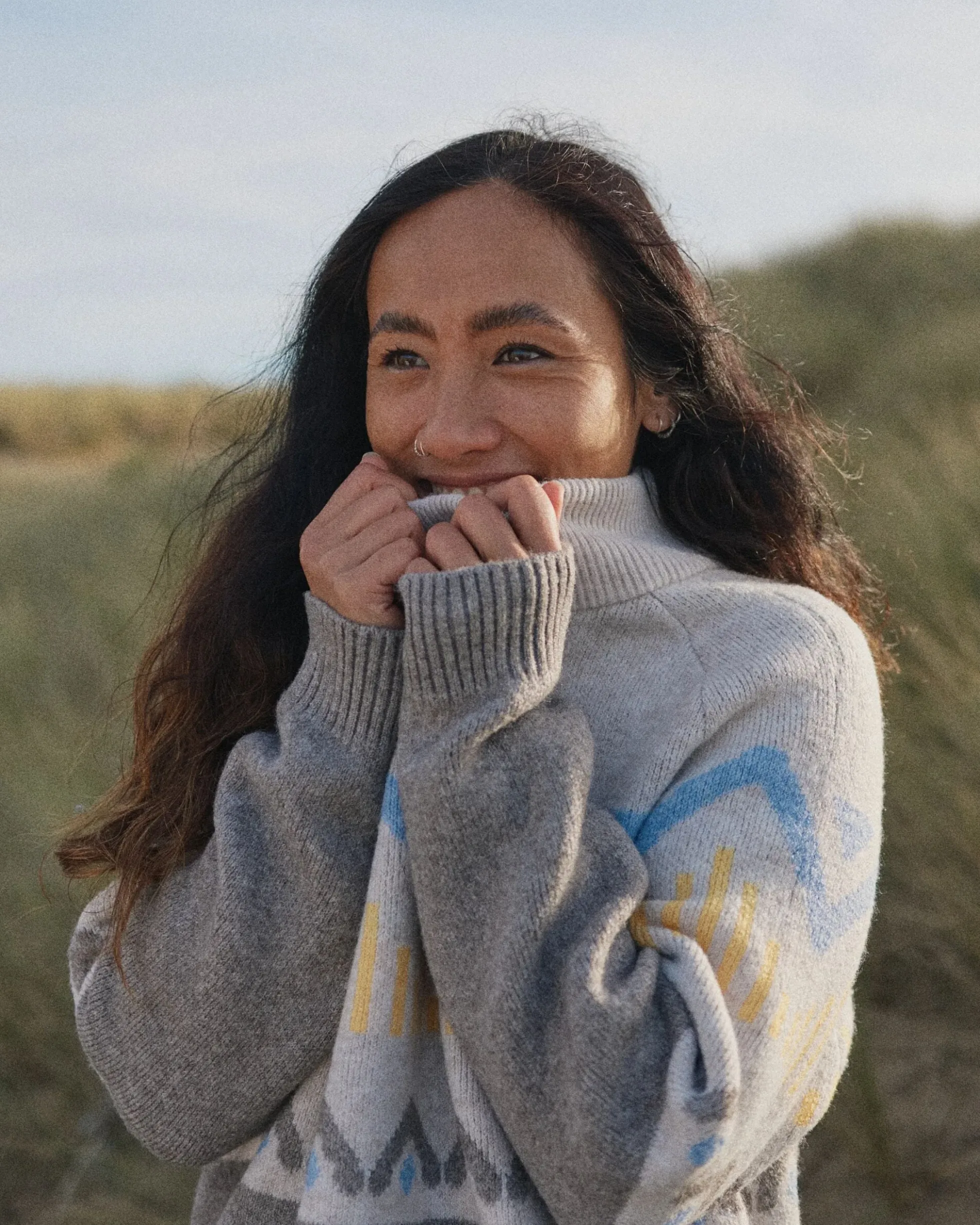 Women's Nettle Knitted Jumper