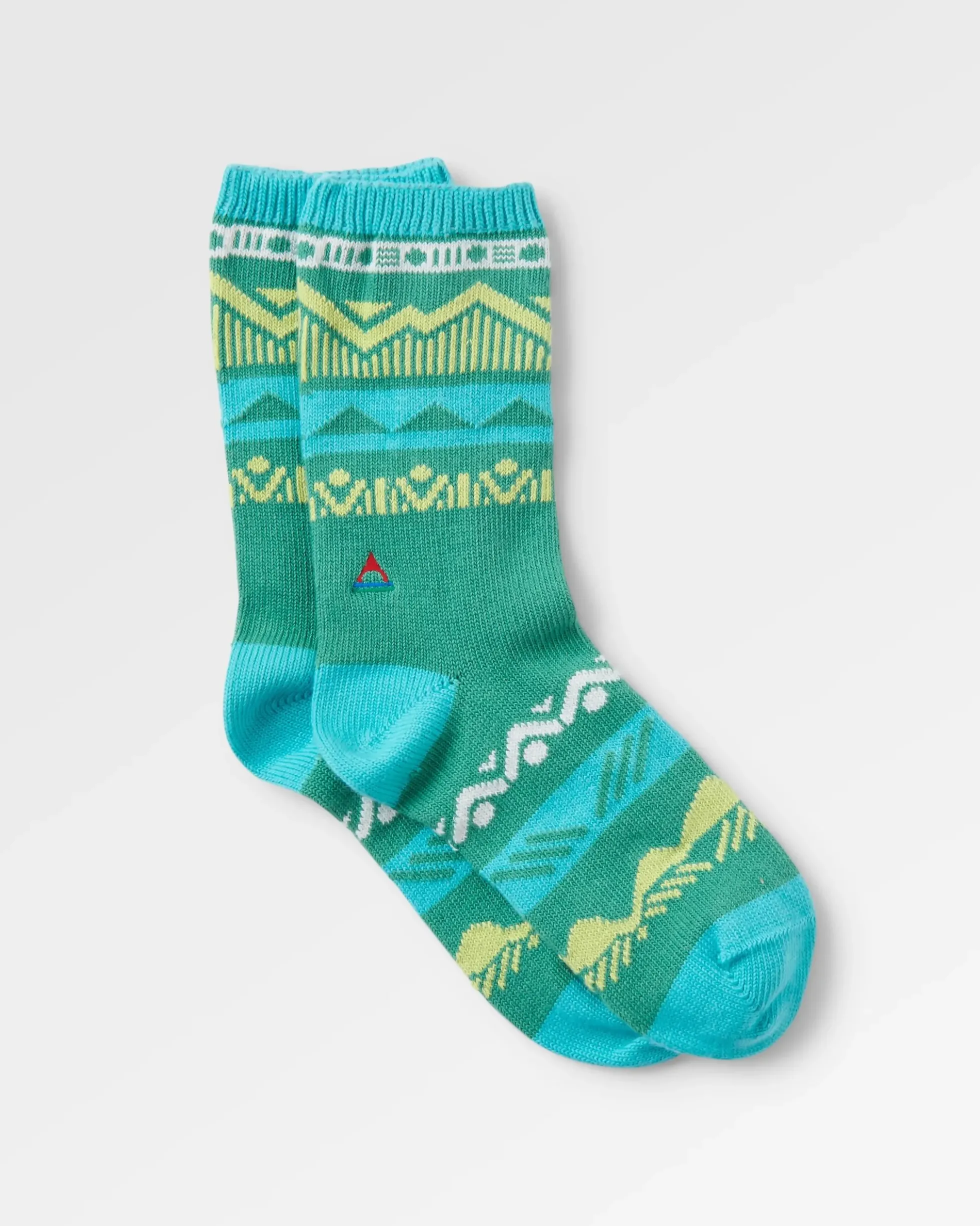 Women's Nettle Organic Patterned Socks