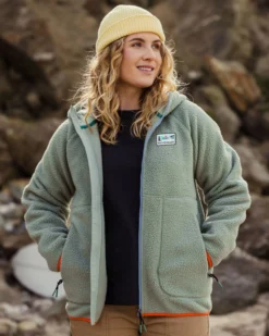 Women's North Coast Full Zip Sherpa Fleece