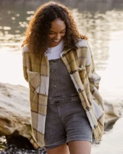 Women's Olympus Yarn Dye Sherpa Fleece Shirt