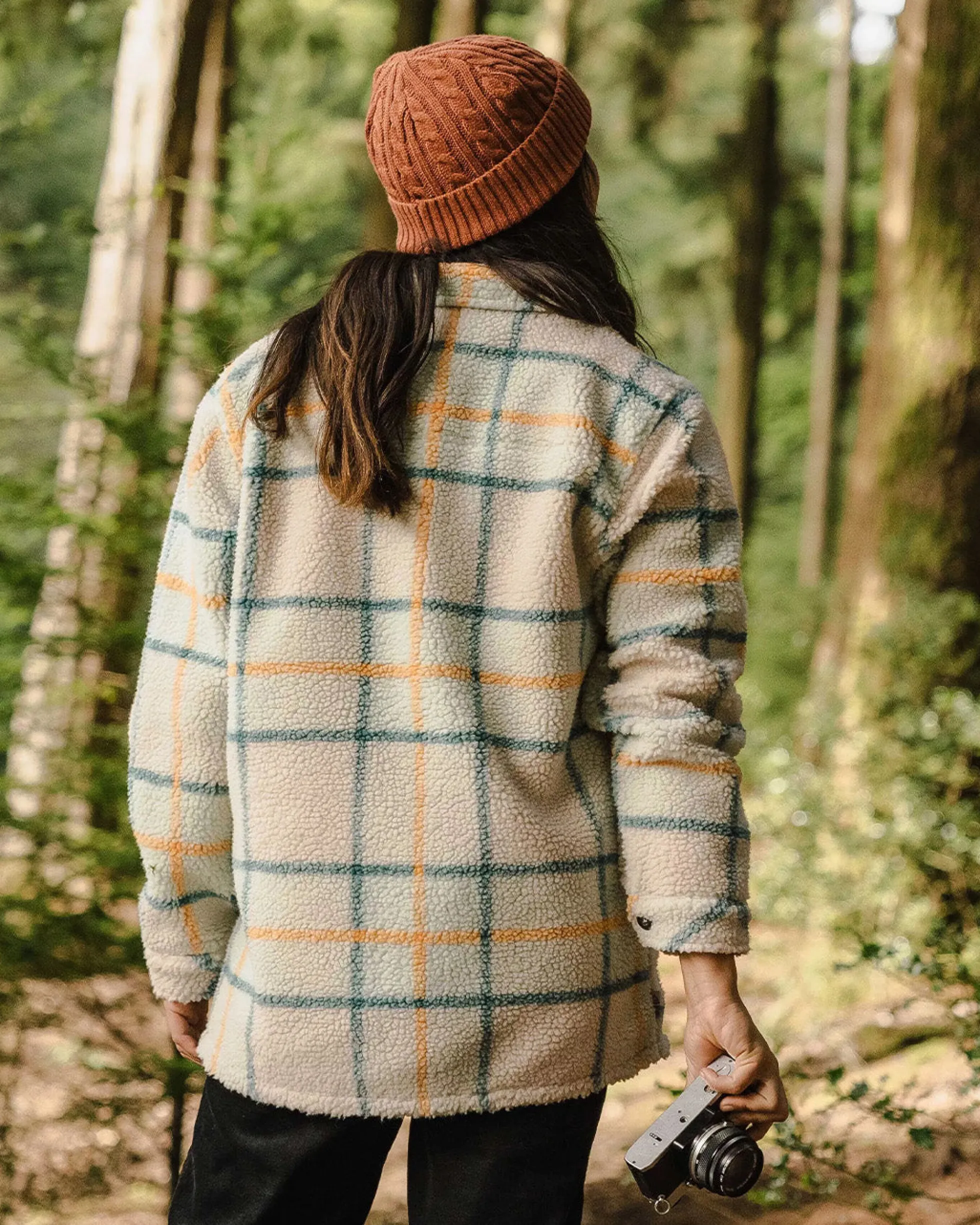 Women's Olympus Yarn Dye Sherpa Fleece Shirt