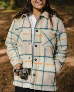 Women's Olympus Yarn Dye Sherpa Fleece Shirt