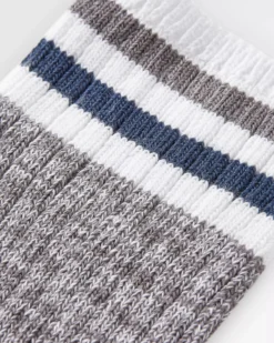 Women's Organic Mid-weight Rib Socks