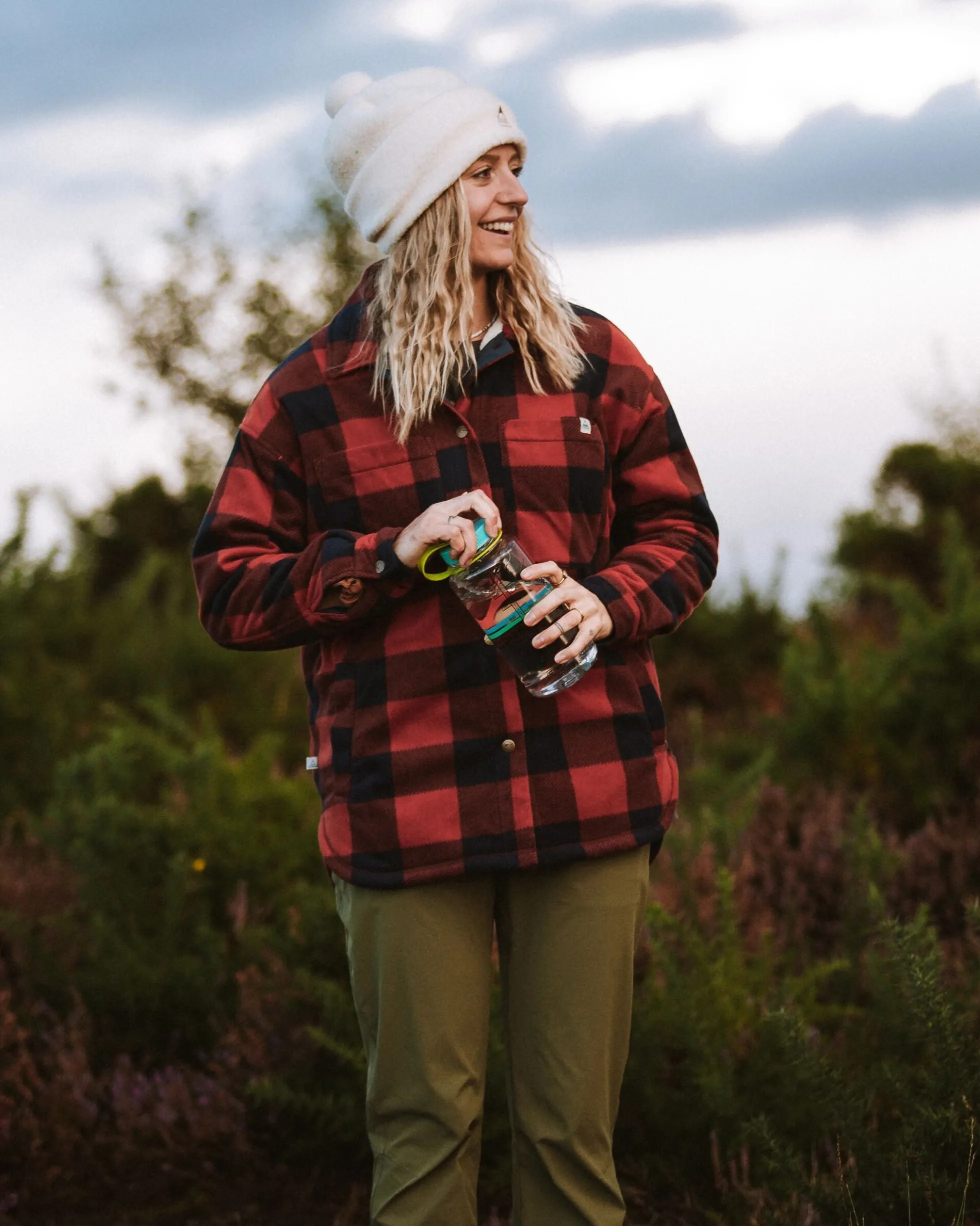 Women's Orion Sherpa-Lined Polar Fleece Shirt