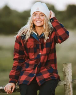 Women's Orion Sherpa-Lined Polar Fleece Shirt