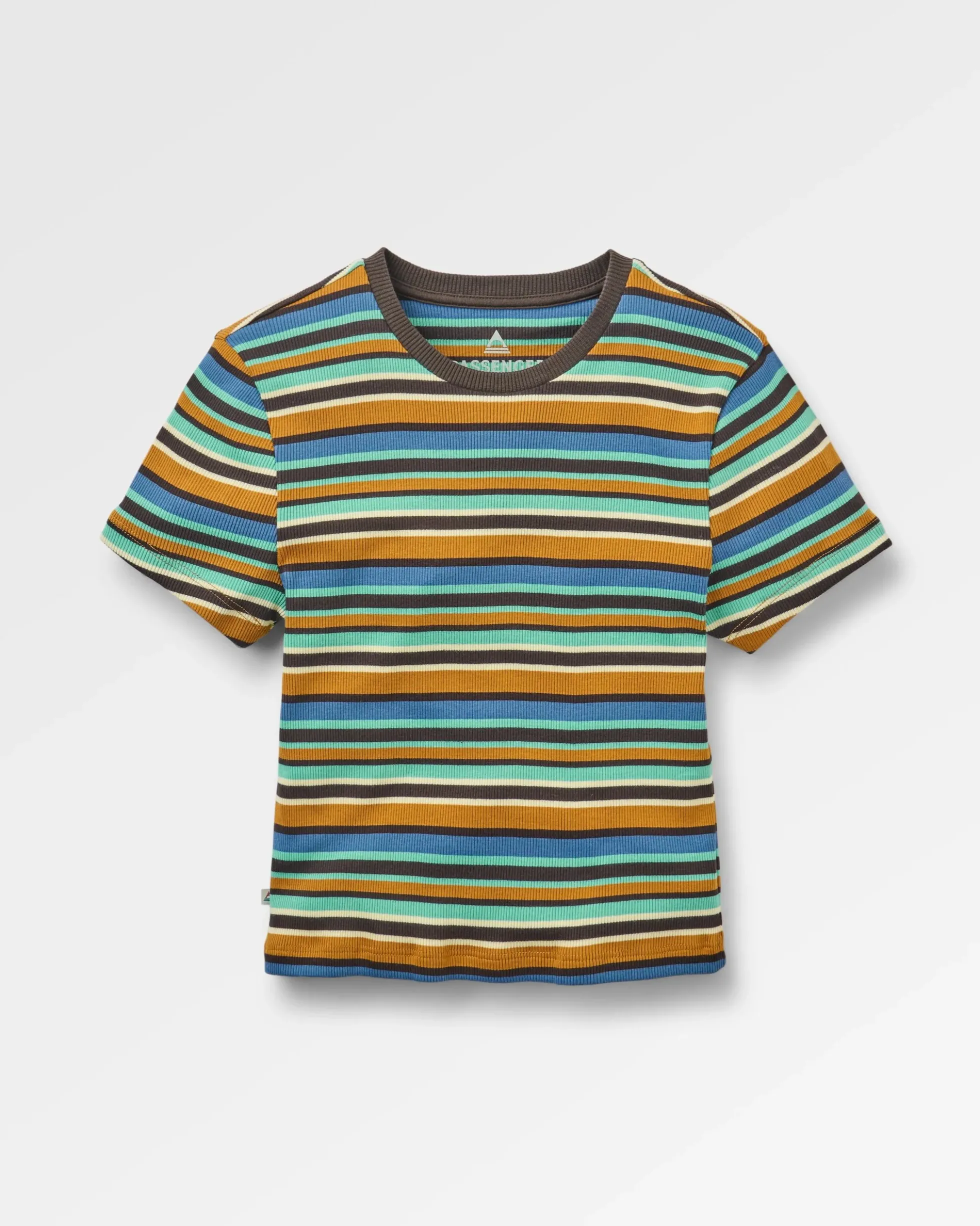 Women's Out There Ribbed Cropped T-Shirt