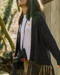 Women's Palm Organic Cotton Cardigan