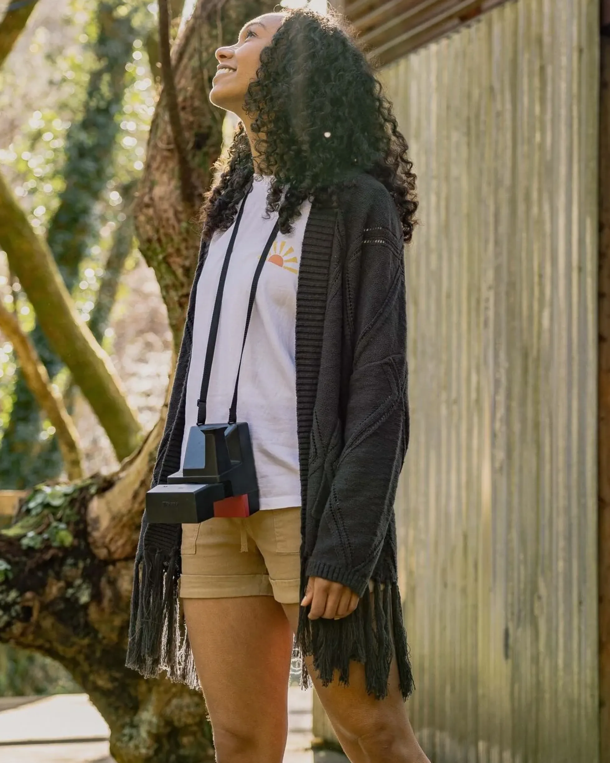 Women's Palm Organic Cotton Cardigan