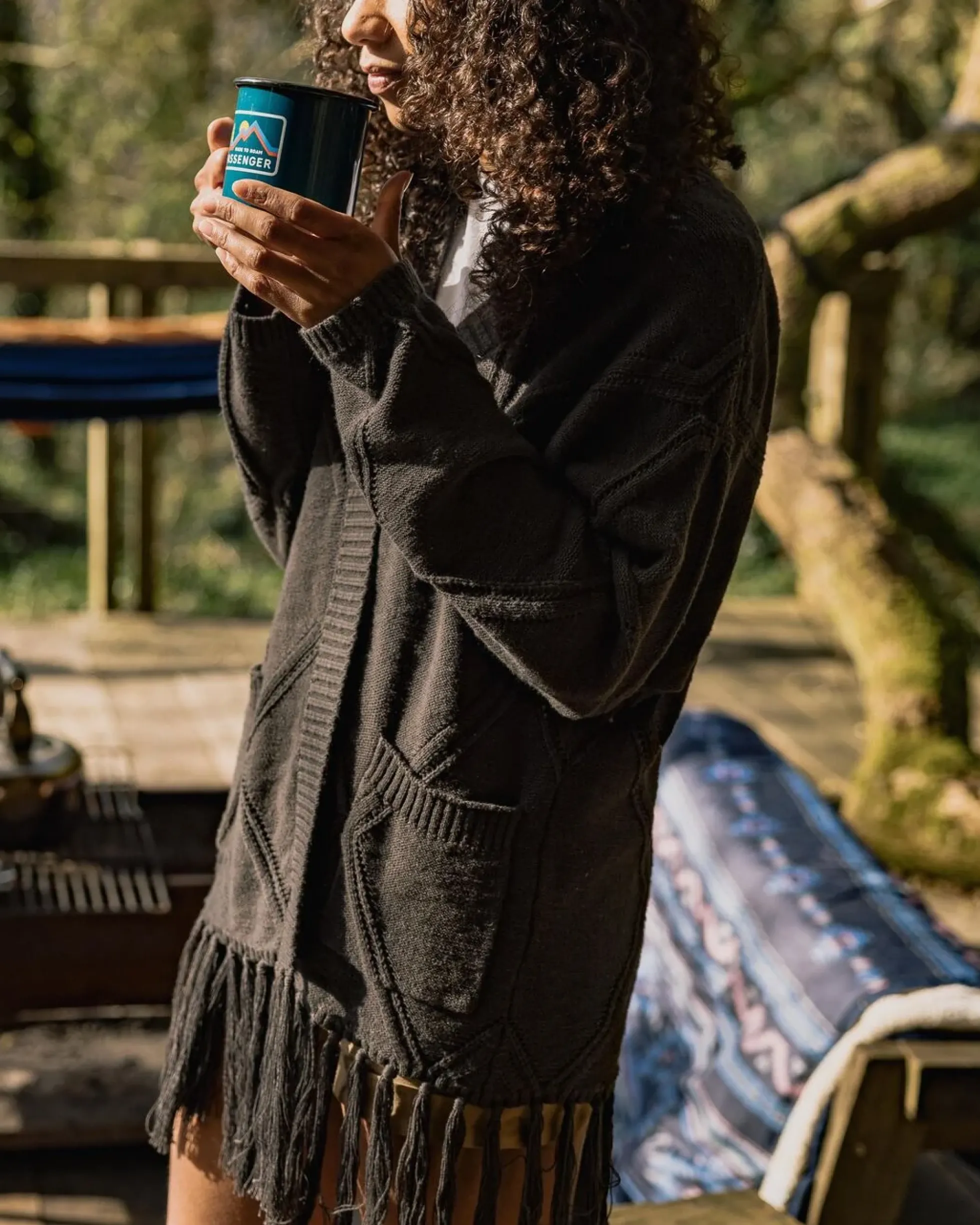 Women's Palm Organic Cotton Cardigan