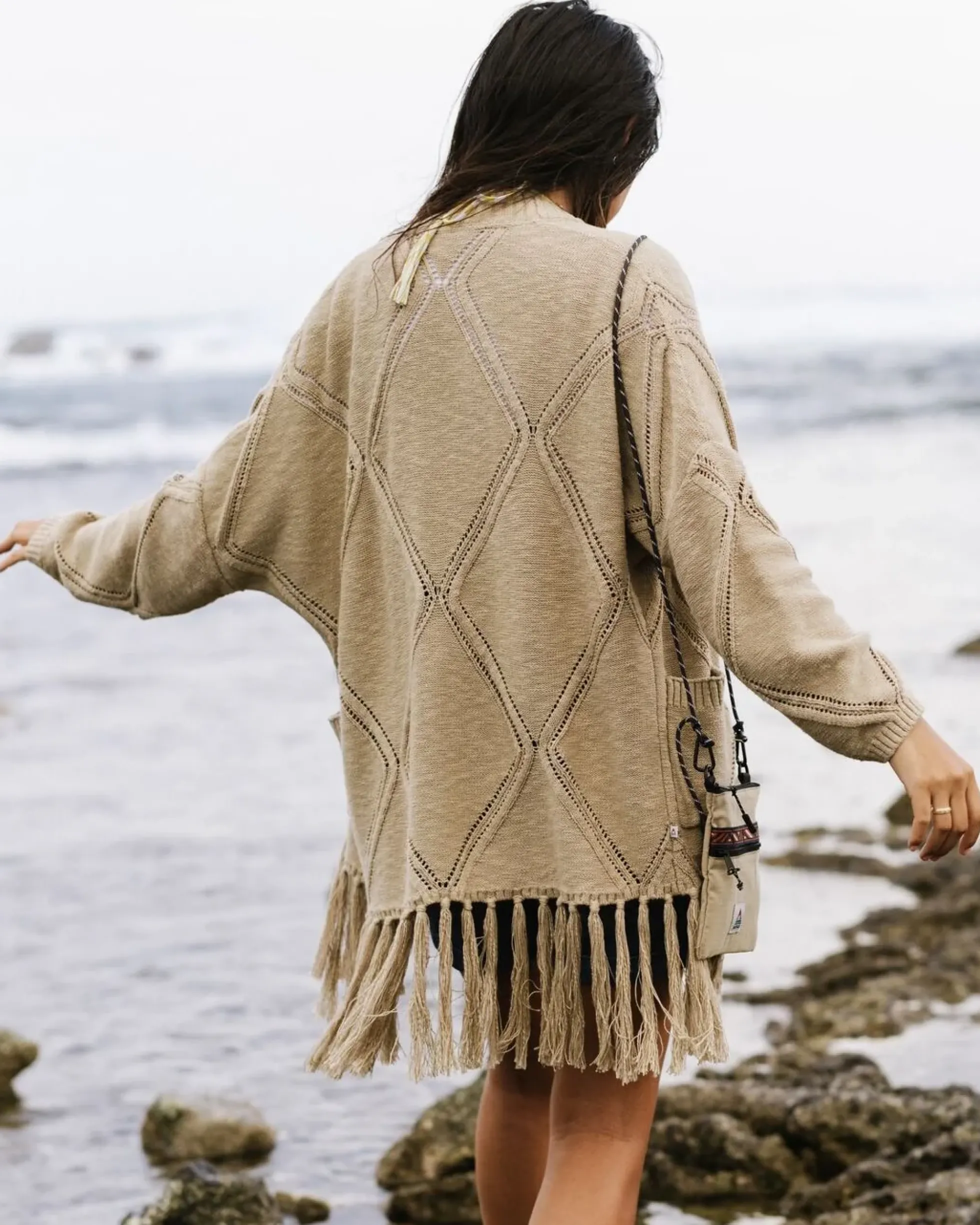 Women's Palm Organic Cotton Cardigan