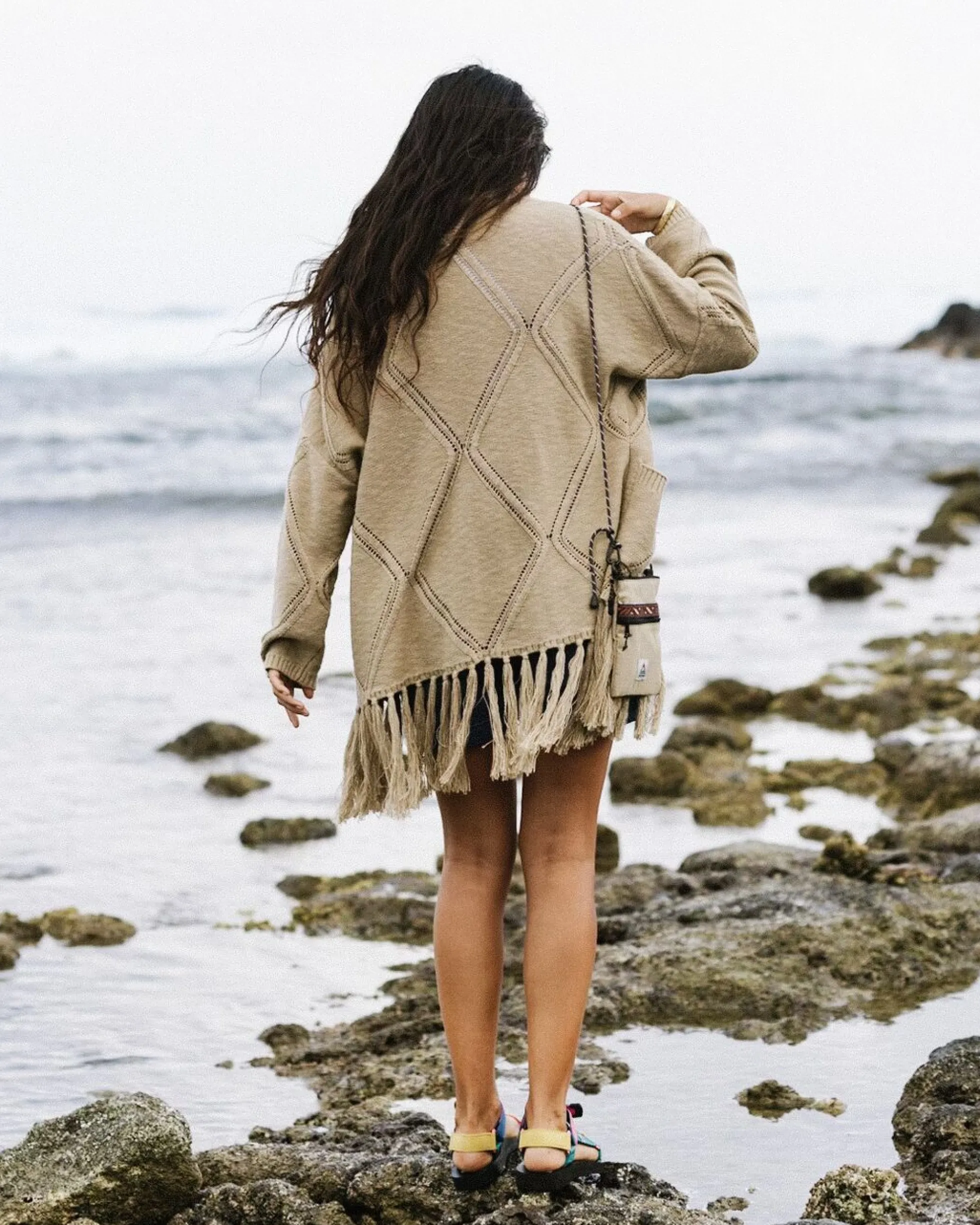 Women's Palm Organic Cotton Cardigan