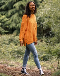 Women's Palm Organic Oversized Knitted Jumper