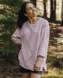 Women's Palm Organic Oversized Knitted Jumper
