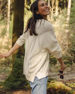 Women's Palm Organic Oversized Knitted Jumper