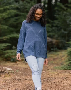 Women's Palm Organic Oversized Knitted Jumper