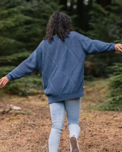 Women's Palm Organic Oversized Knitted Jumper