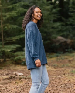 Women's Palm Organic Oversized Knitted Jumper