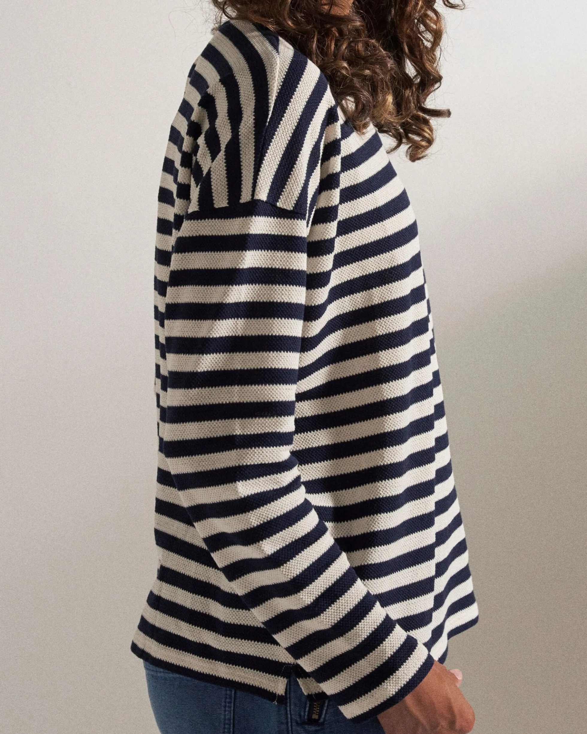 Women's Panorama Striped LS T-Shirt