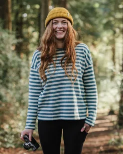 Women's Panorama Striped LS T-Shirt