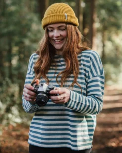 Women's Panorama Striped LS T-Shirt