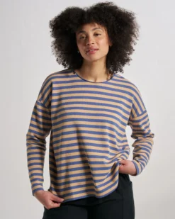 Women's Panorama Striped LS T-Shirt