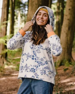 Women's Patchwork Hoodie