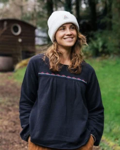 Women's Petal Organic Cotton LS Top