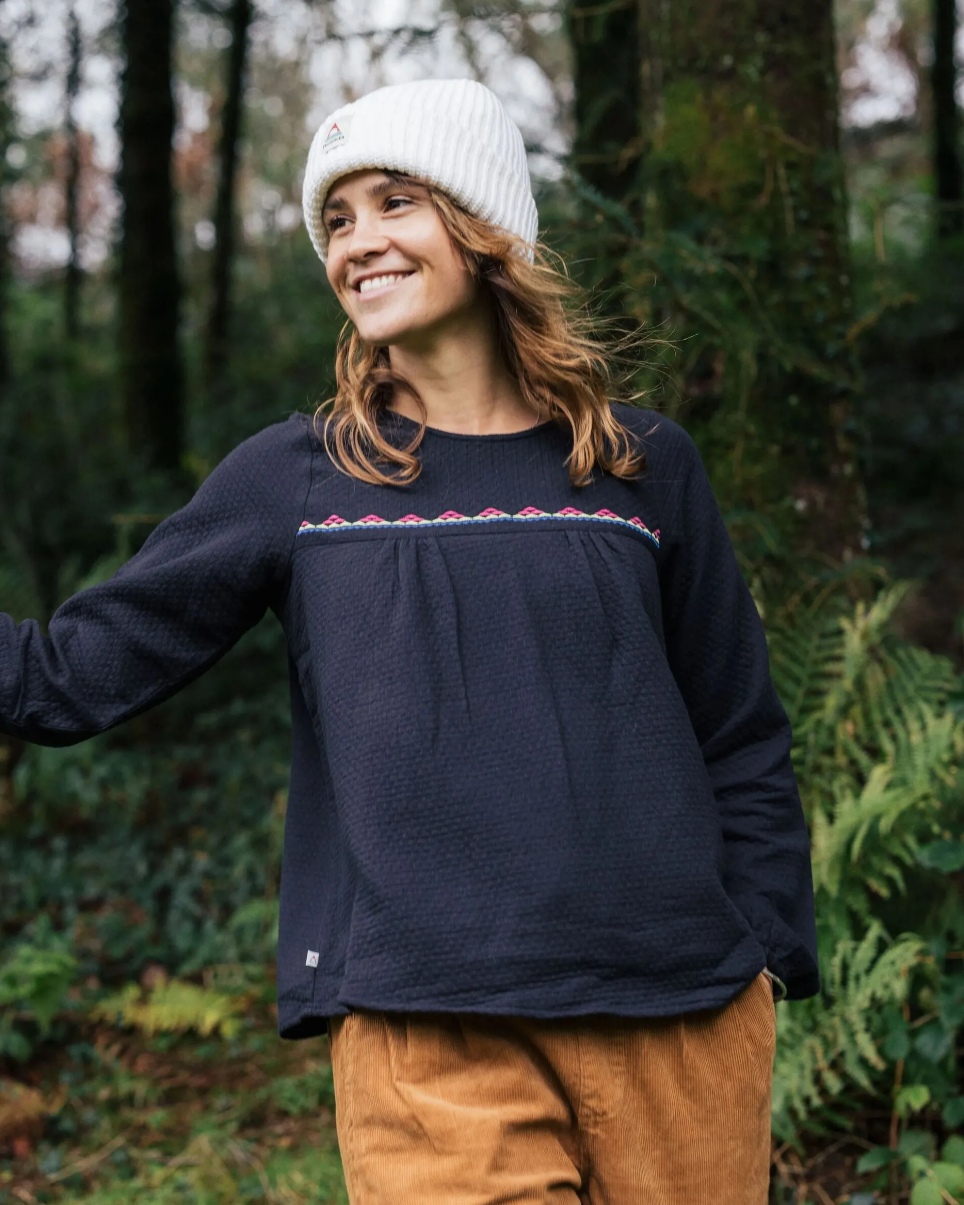 Women's Petal Organic Cotton LS Top