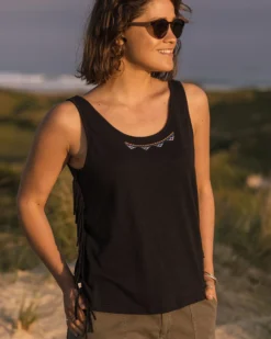 Women's Poppy Tassel Vest