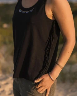 Women's Poppy Tassel Vest