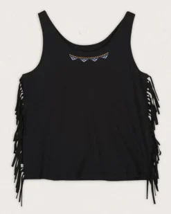 Women's Poppy Tassel Vest