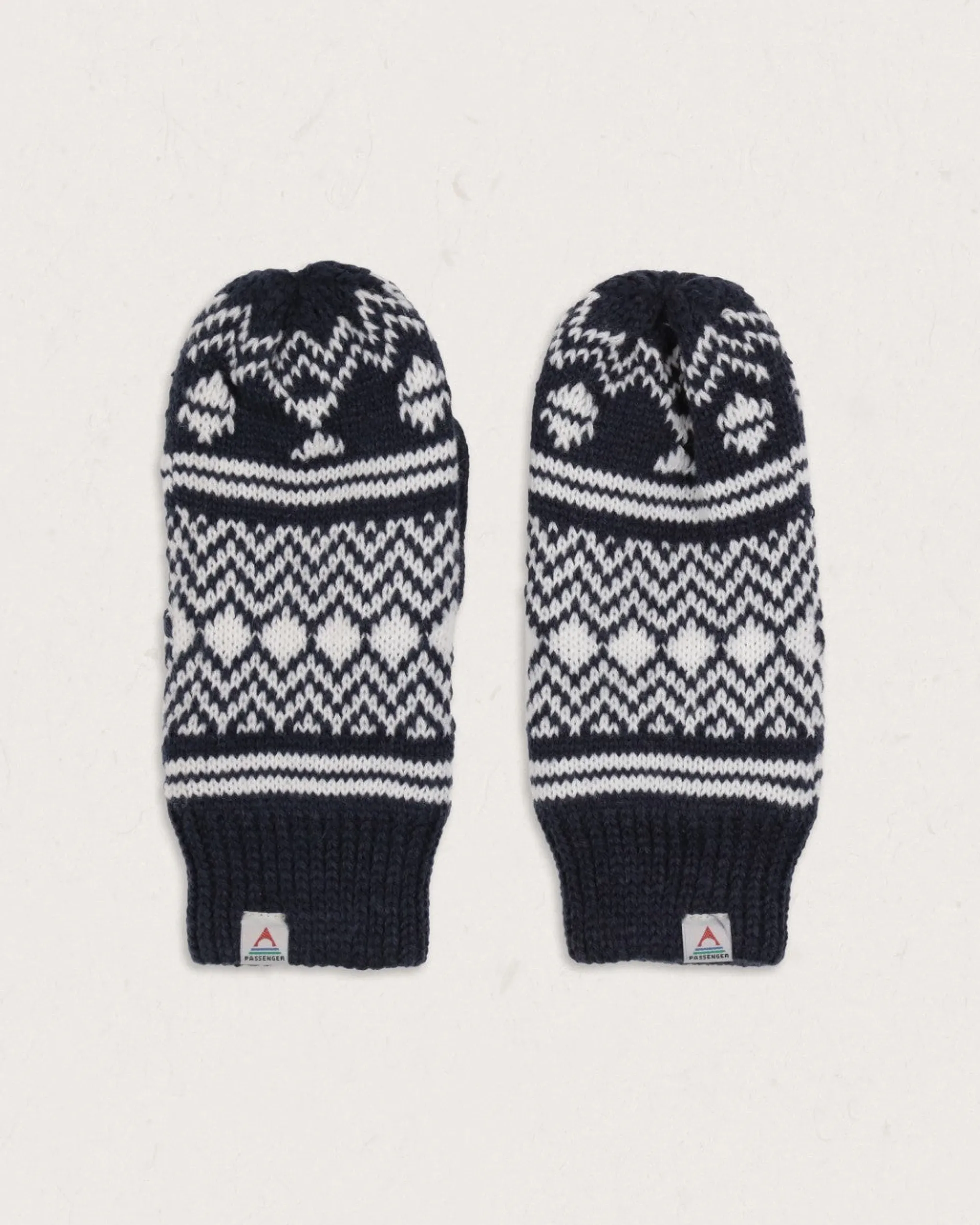 Women's Powder Fleece Lined Acrylic Mittens