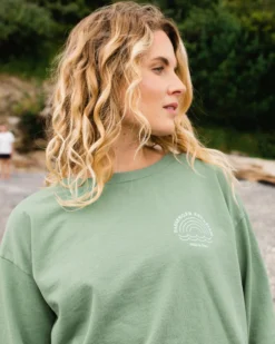 Women's Rainbow Oversized Sweatshirt