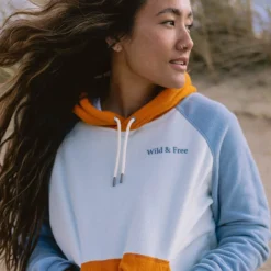 Women's Rainbow Polar Fleece Hoodie