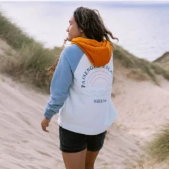 Women's Rainbow Polar Fleece Hoodie
