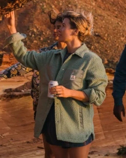 Women's Rappel Sherpa Oversized Shirt