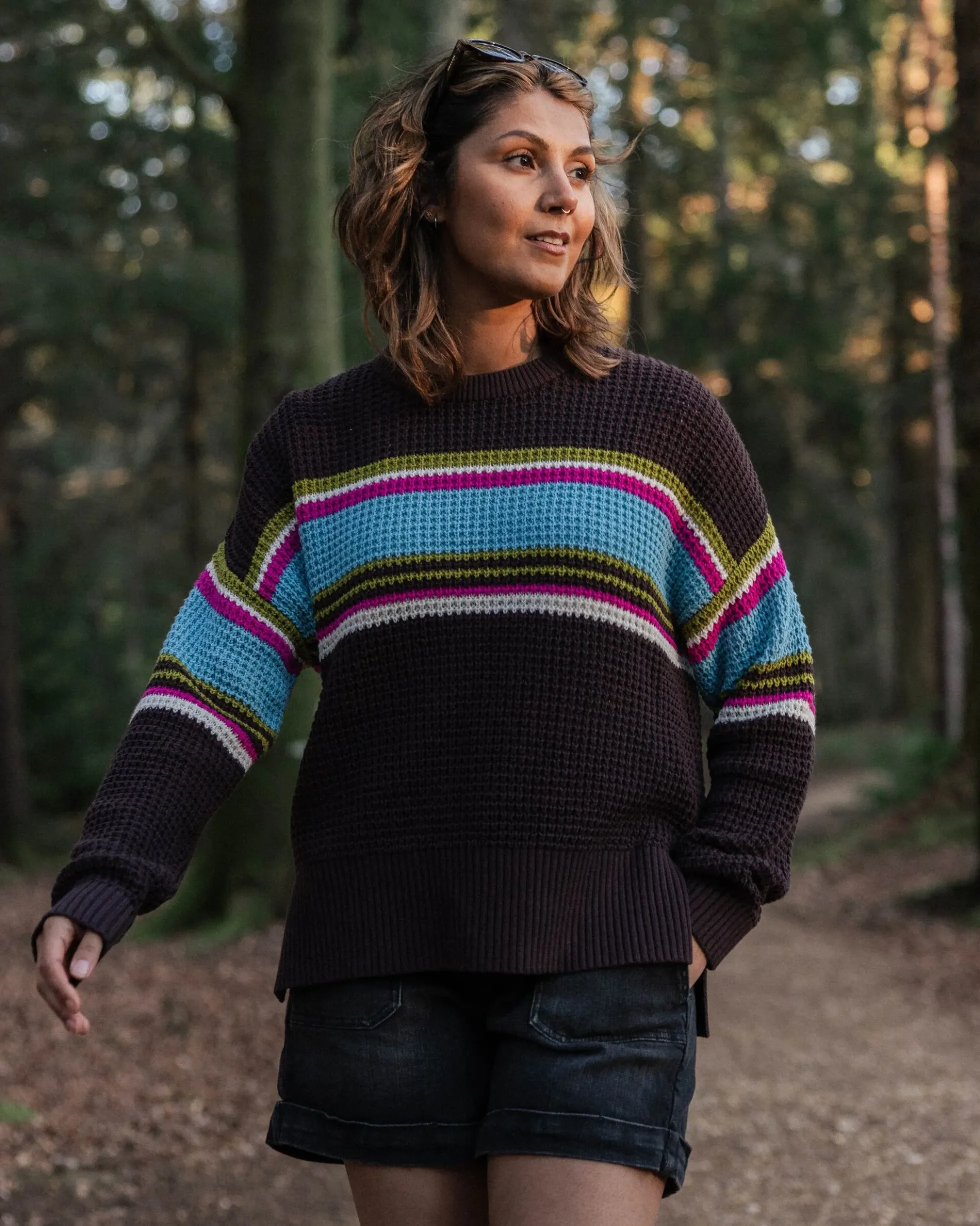 Women's Reflection Stripey Jumper