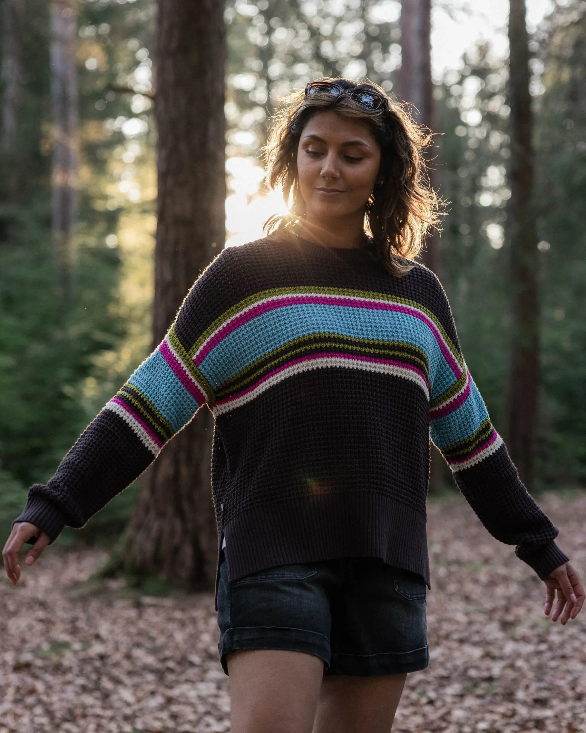 Women's Reflection Stripey Jumper