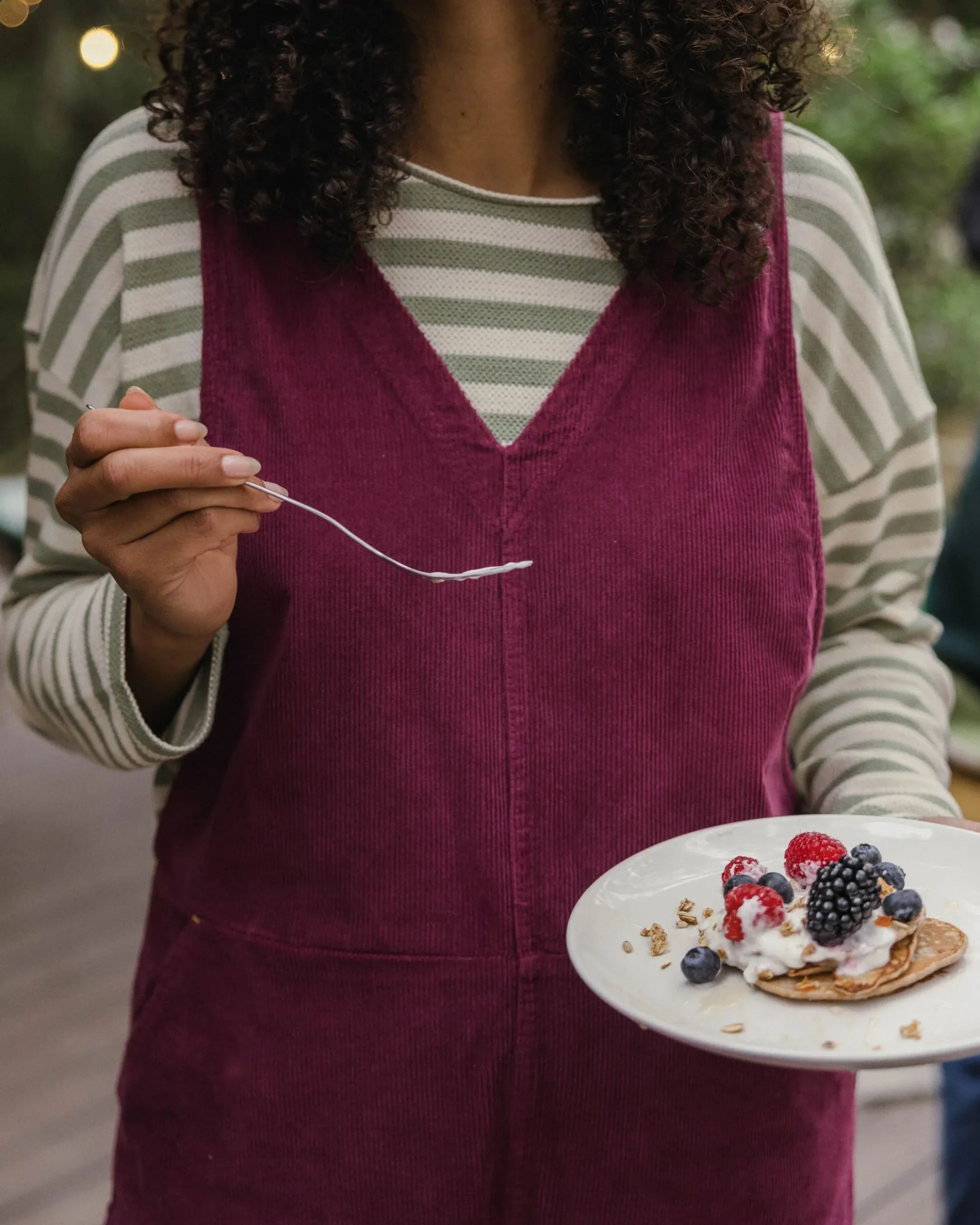 Women's Refuel Organic Cotton Cord Dungarees