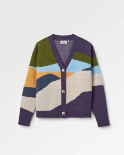 Women's Scenic Knitted Cardigan