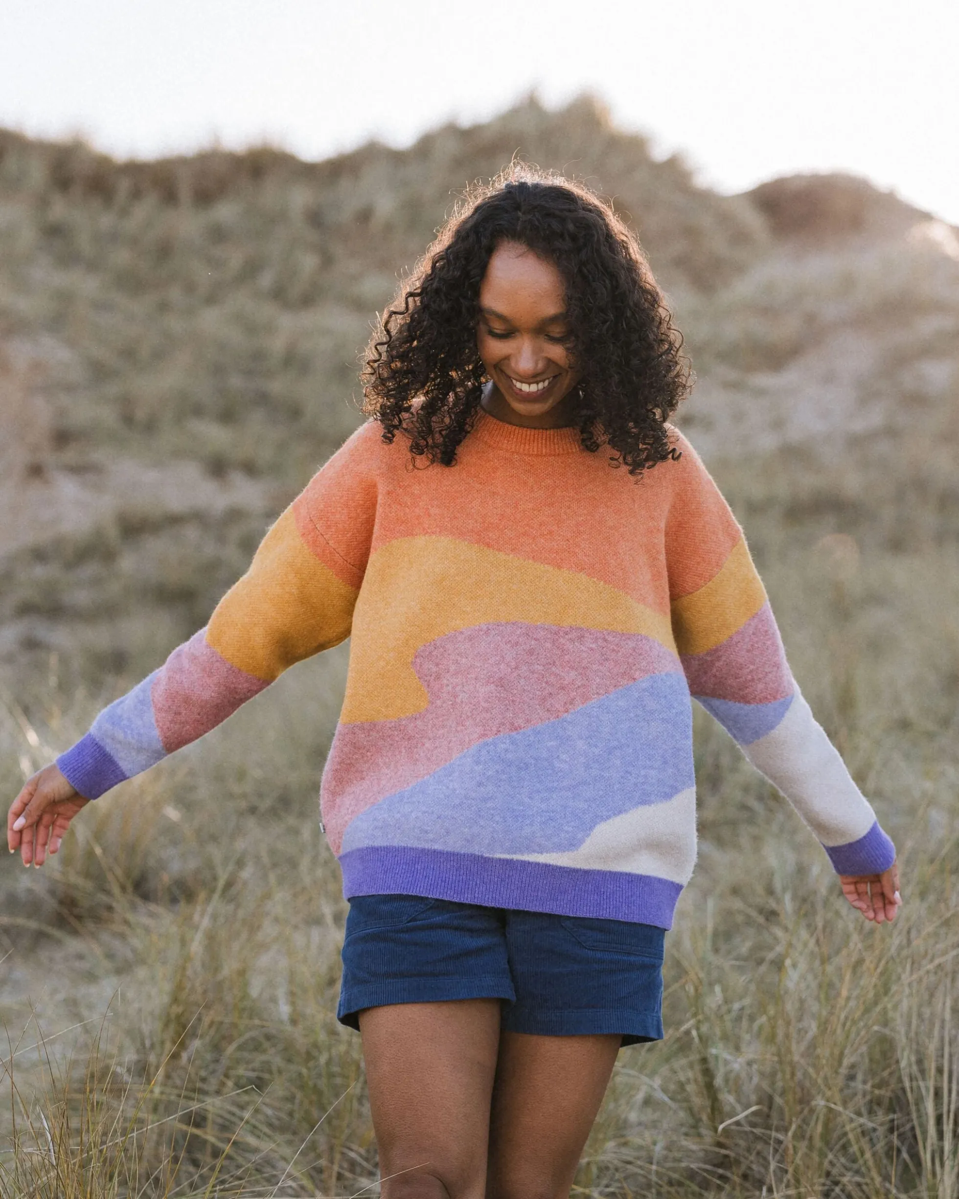 Women's Scenic Knitted Jumper