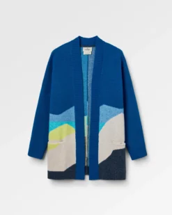 Women's Scenic Long Knitted Cardigan