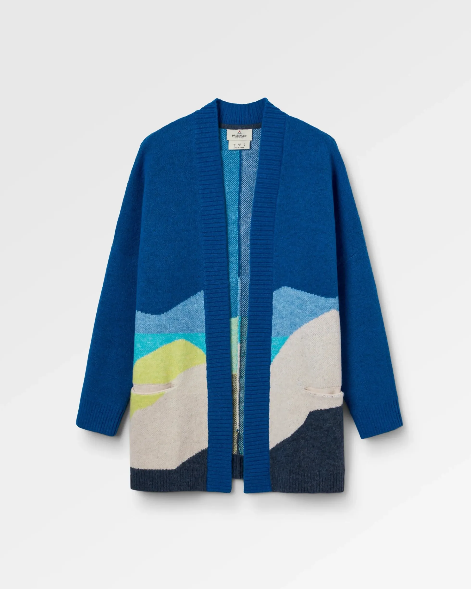Women's Scenic Long Knitted Cardigan