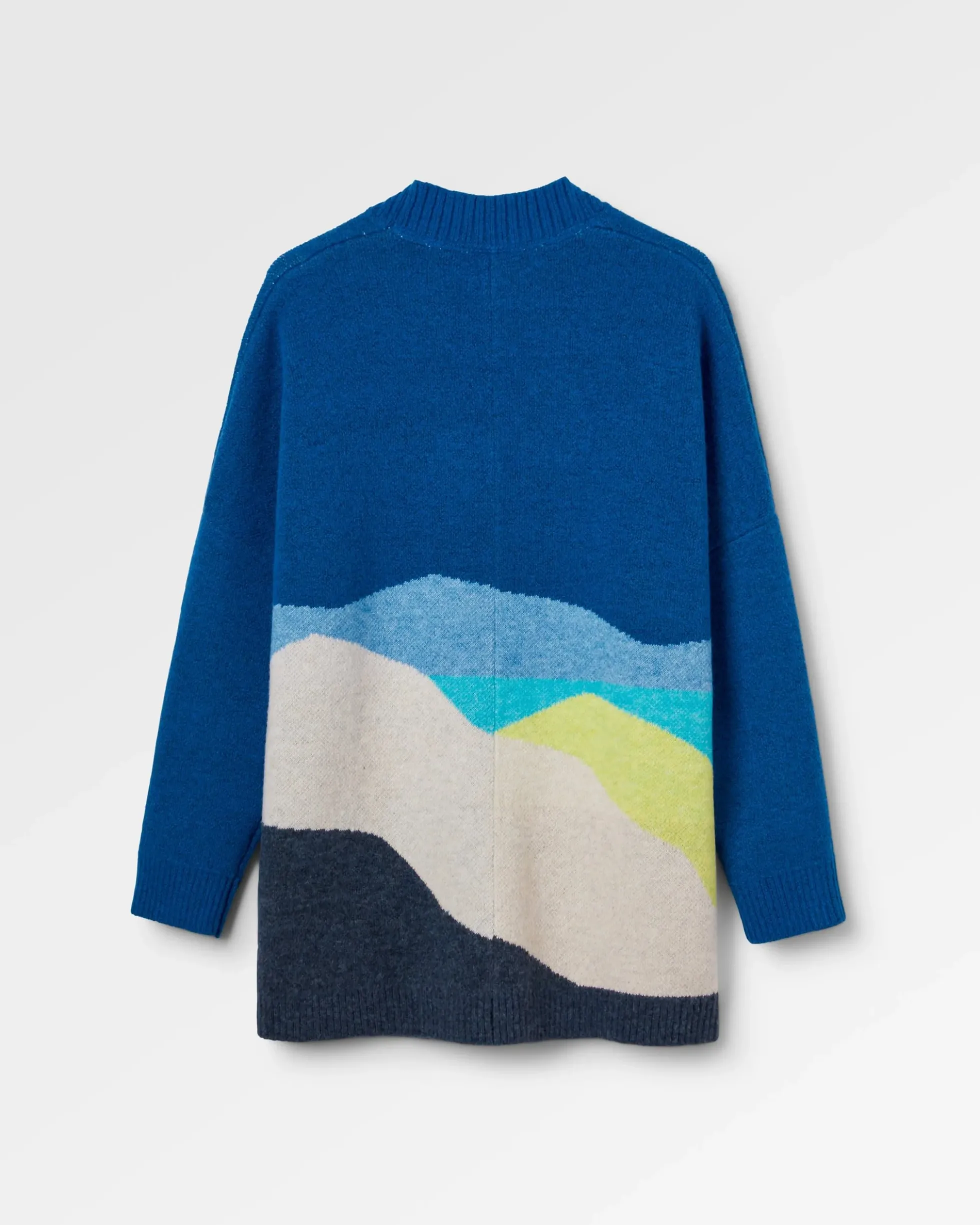 Women's Scenic Long Knitted Cardigan